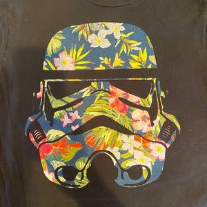 StarWars Floral Stormtrooper Helmet TShirt